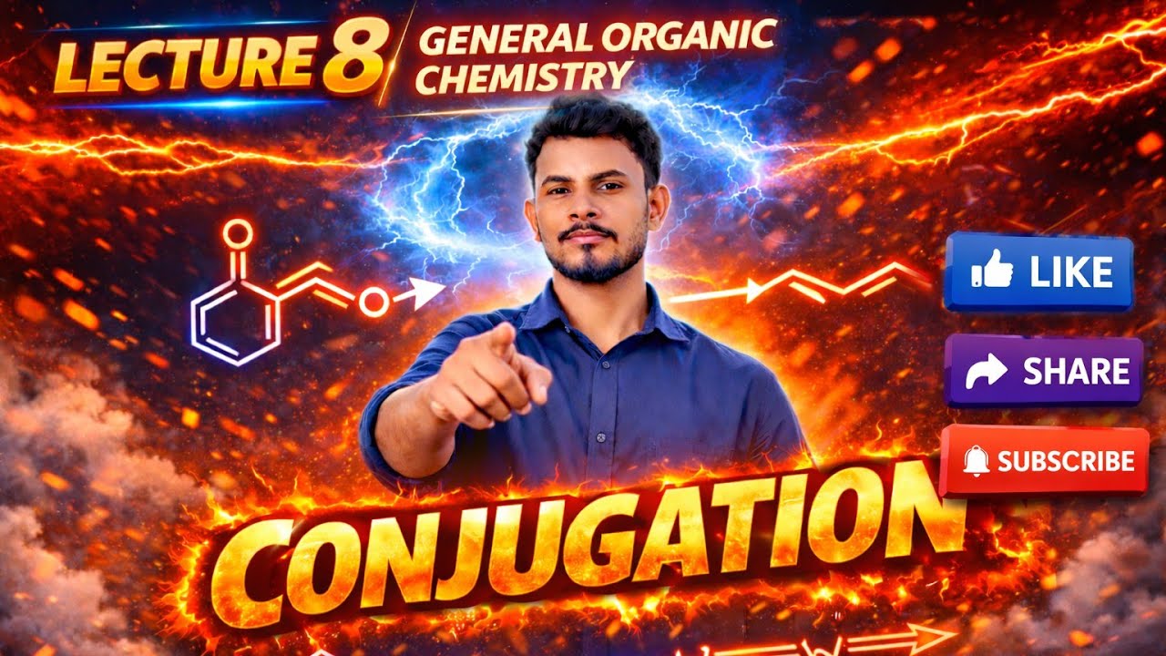 Goc lec 8 | Resonance 🔥| conjugation| organic chemistry| for boards NEET,JEE | LIKE SHARE SUBSCRIBE
