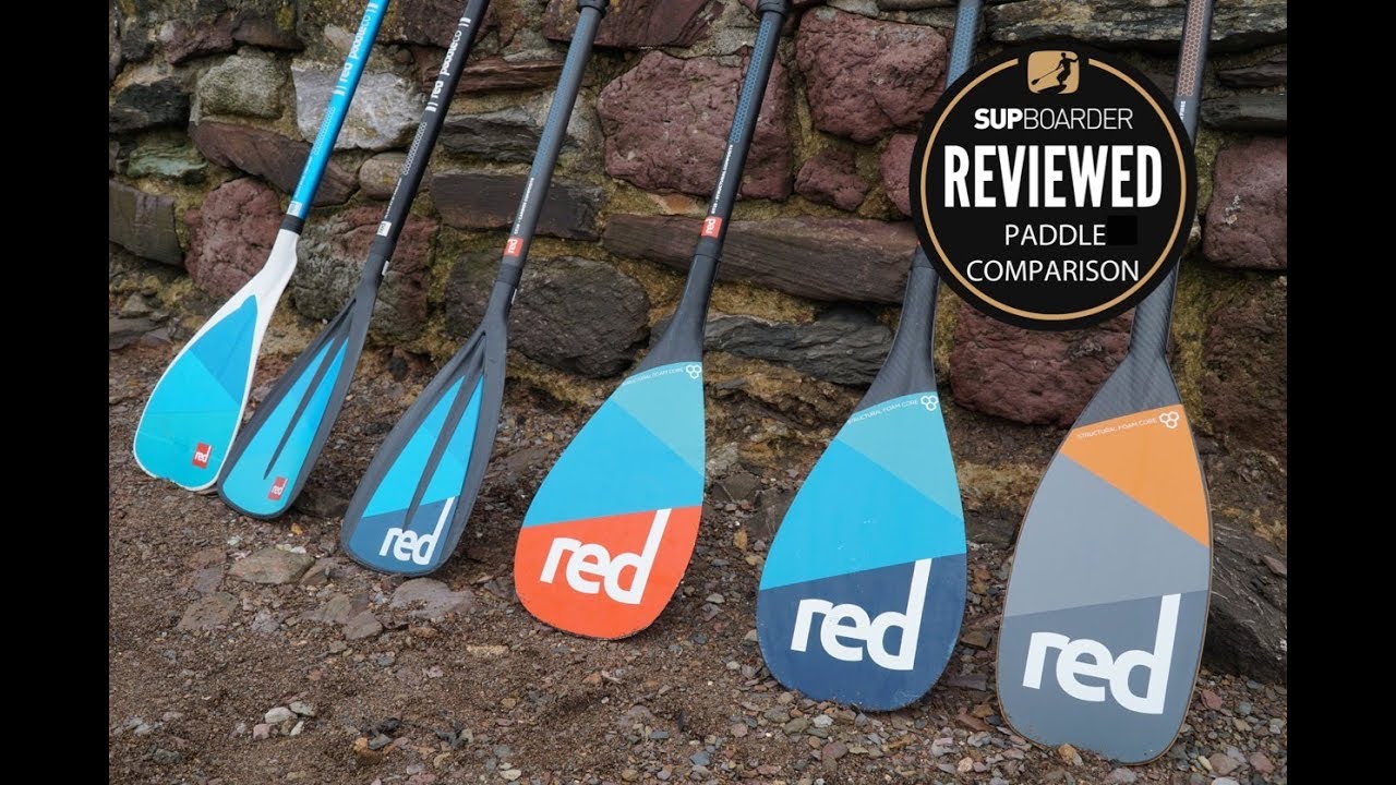 Red Paddle Co paddle range / Comparison Video