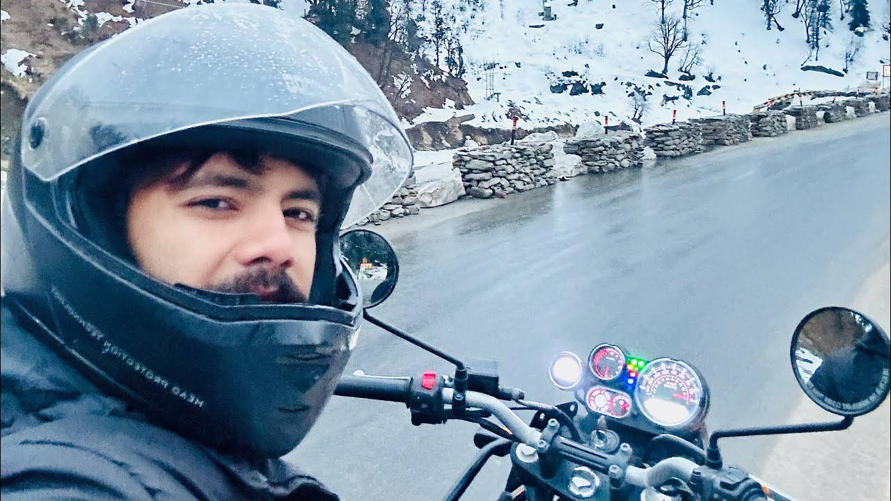 UNEXPECTED MANALI 🏔️ | MANALI TRIP ON BIKE 🤍 | FIRST COLLEGE TRIP🤍🏔️ | PART 1🤍
