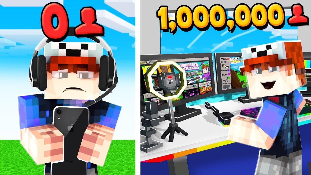 OD 0 WIDZ&Oacute;W DO 1,000,000 WIDZ&Oacute;W NA STREAMIE w Minecraft! 😱