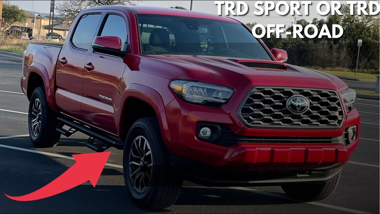 Why I bought a 2022 Tacoma TRD sport over a TRD Off-Road.