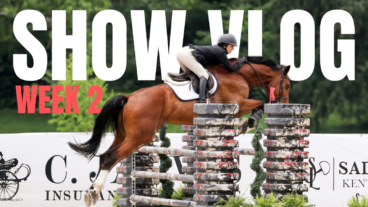 SRJT 2025 WEEK 2 // Jumping Bigger, Spooky Horses, & Lots of Fun!