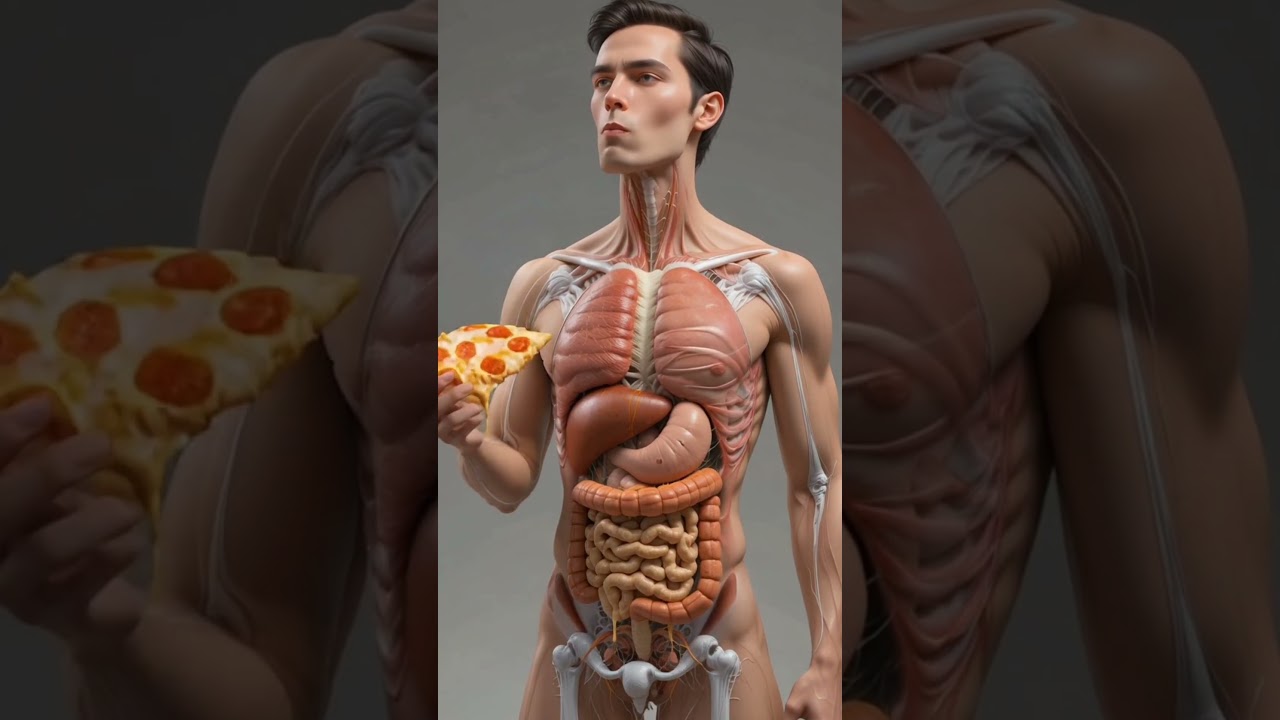 Inside the Human Body-ScienceinMotion#humanbody#anatomy#3danimation#sciencetok#aiart#digestivesystem