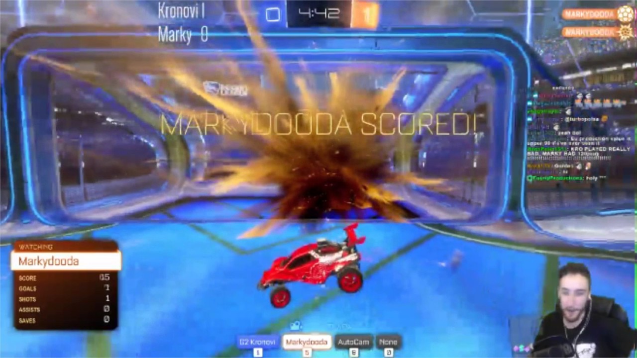 Rocket League - Kronovi vs Markydooda artistic goal