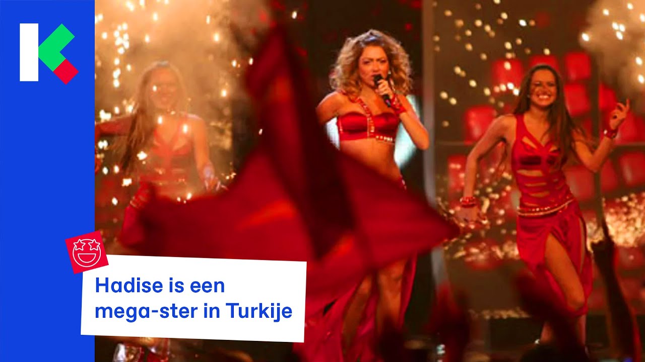 Hadise is een mega-ster in Turkije