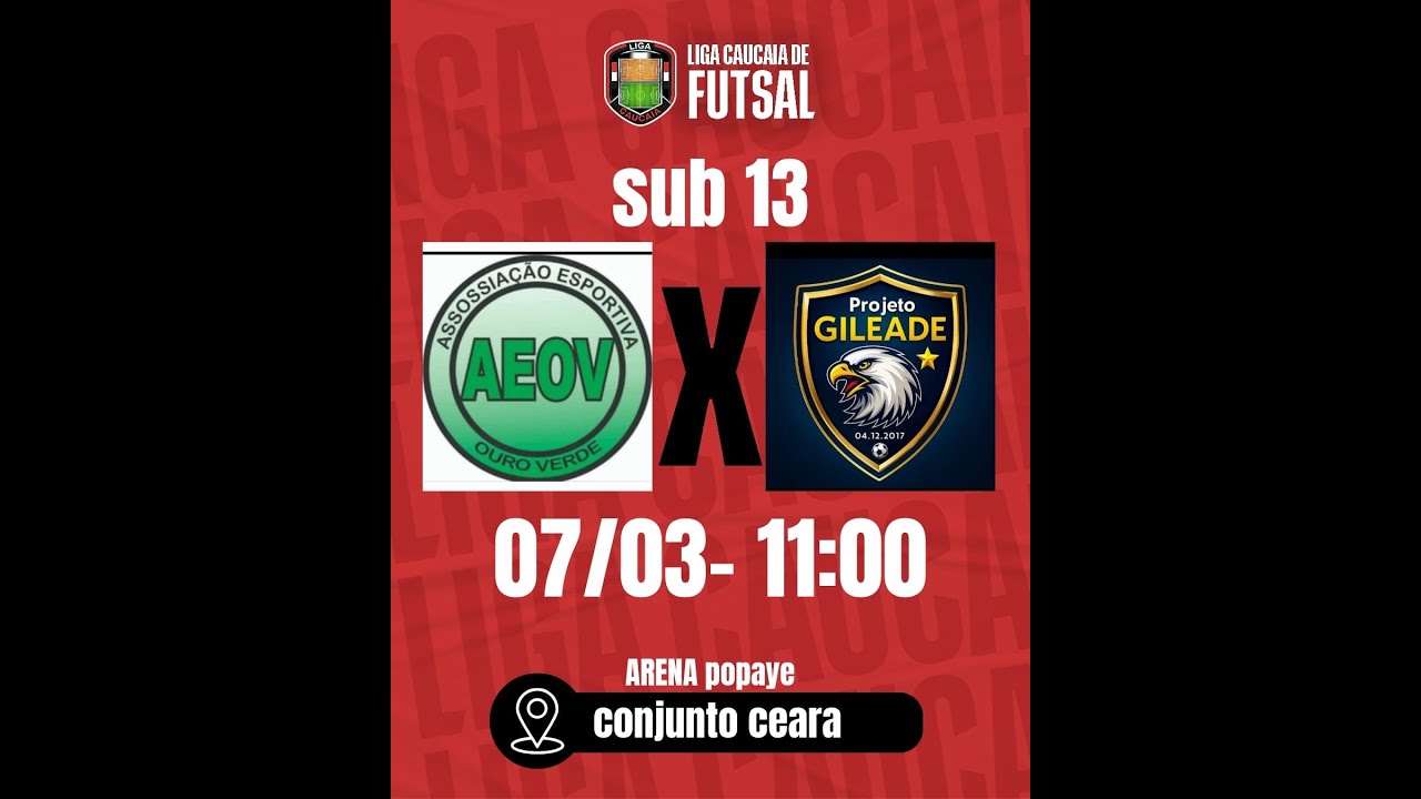 𝑶𝑼𝑹𝑶 𝑽𝑬𝑹𝑫𝑬🆚𝑷𝑹𝑶𝑱𝑬𝑻𝑶 𝑮𝑰𝑳𝑬𝑨𝑫𝑬(𝑳𝑰𝑮𝑨 𝑪𝑨𝑼𝑪𝑨𝑰𝑨/𝑺𝑼𝑩13)