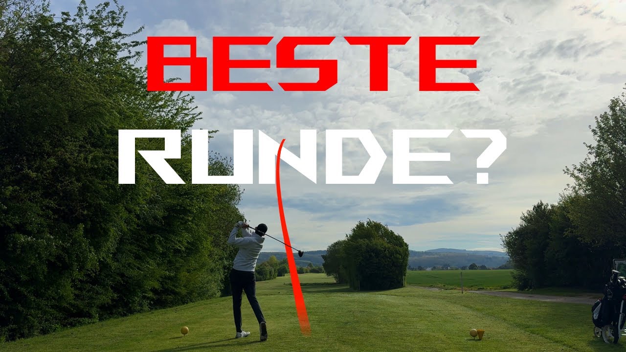 Meine BESTE RUNDE? Das spielt ein 24,7 HCP am NORDKURS IN IDSTEIN (Super Stürmig!)🔥🔥// 9-Loch-Runde