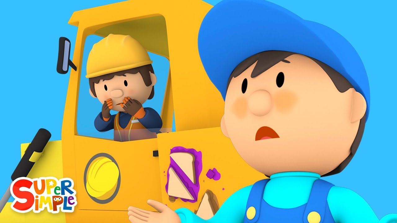 Bolton's Bulldozer Gets In A Sticky Mess | Construction Vehicles for Kids