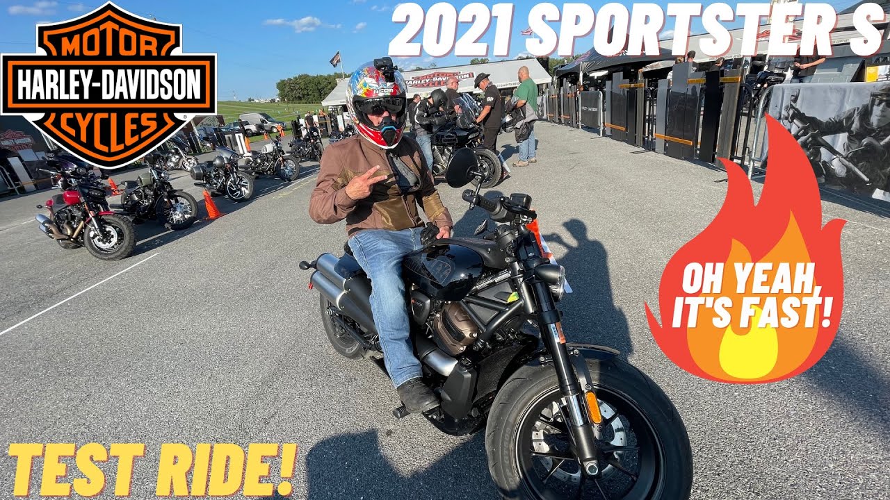 Test Ride: 2021 Harley-Davidson Sportster S!