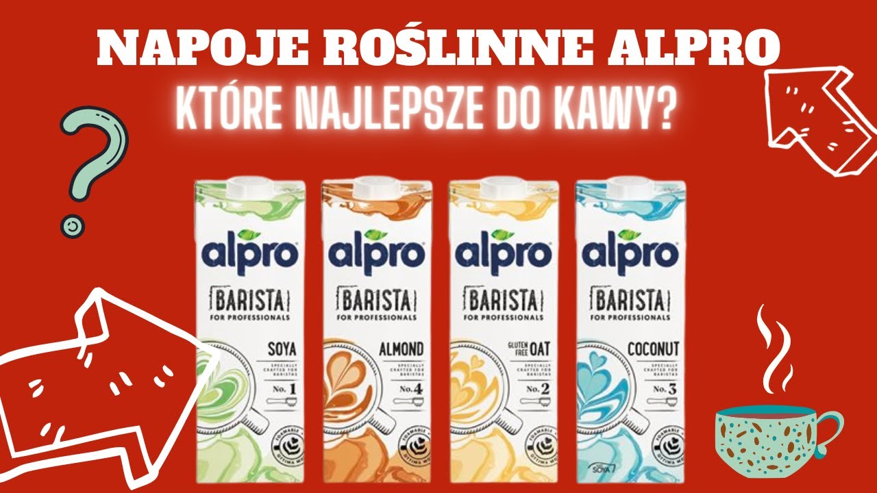 Wielki test napojów roślinnych od ALPRO - które najlepsze?