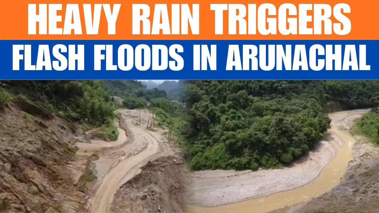 Arunachal | Flash Floods Damage Over 15 Residential Quarters In Keyi Panyor | News9