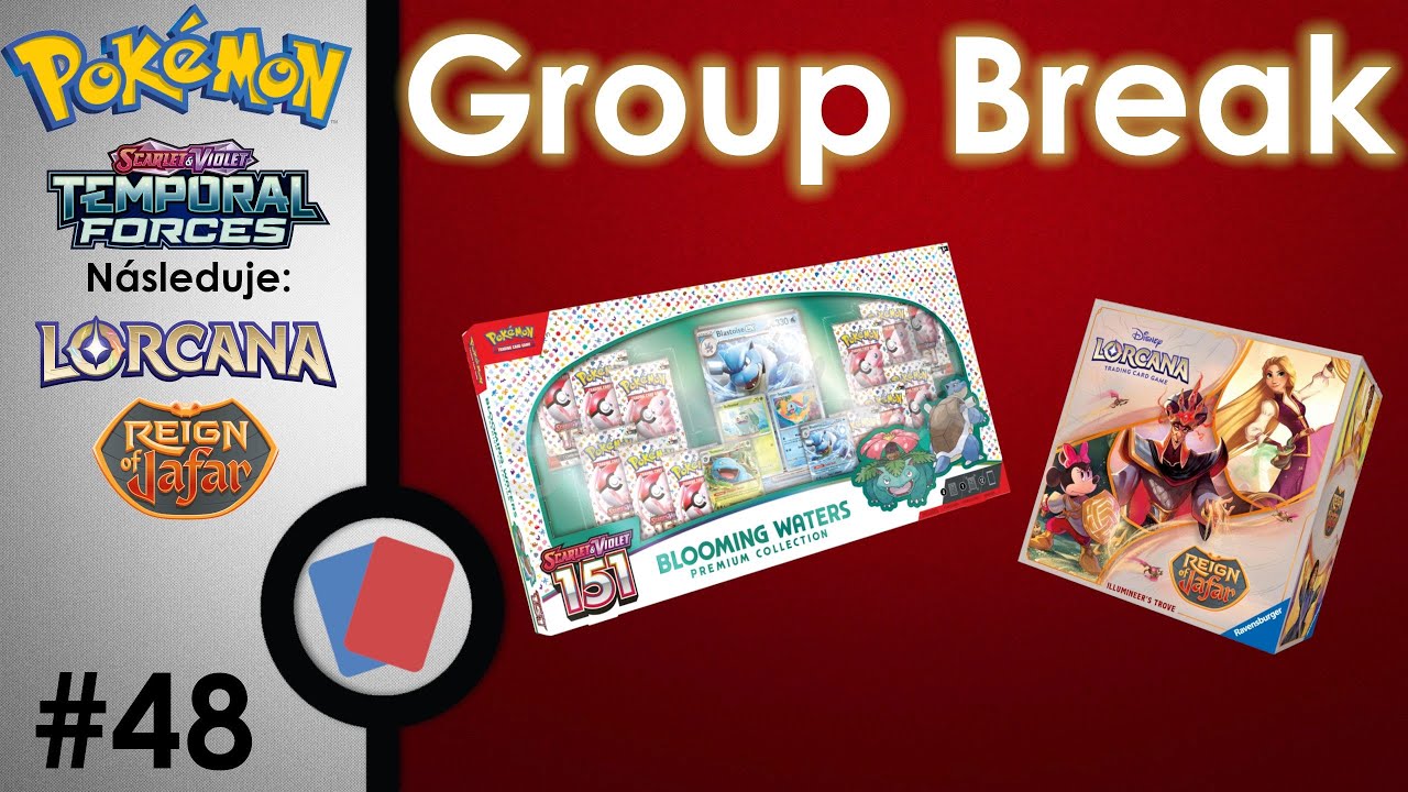 Group Break #48 -  151 Blooming Waters box a Trove Reign of Jafar