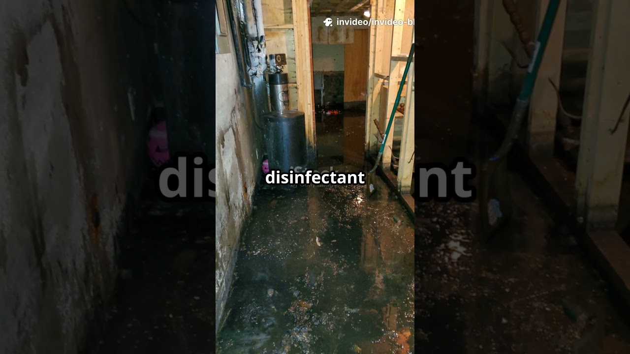 5 Steps to Save Your Basement After a Flood #FloodCleanup  #MoldPrevention #BasementCleaning