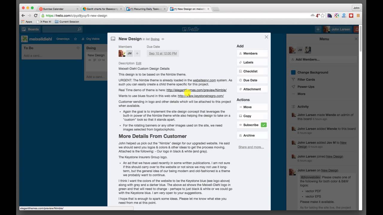 Step 3 - Trello Cards And How They Can be Leveraged For Constructing a Time Management Tool