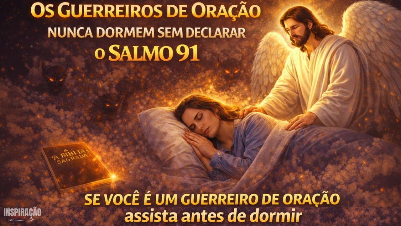 OS GUERREIROS DE ORAÇÃO NUNCA DORMEM SEM DECLARAR O SALMO 91