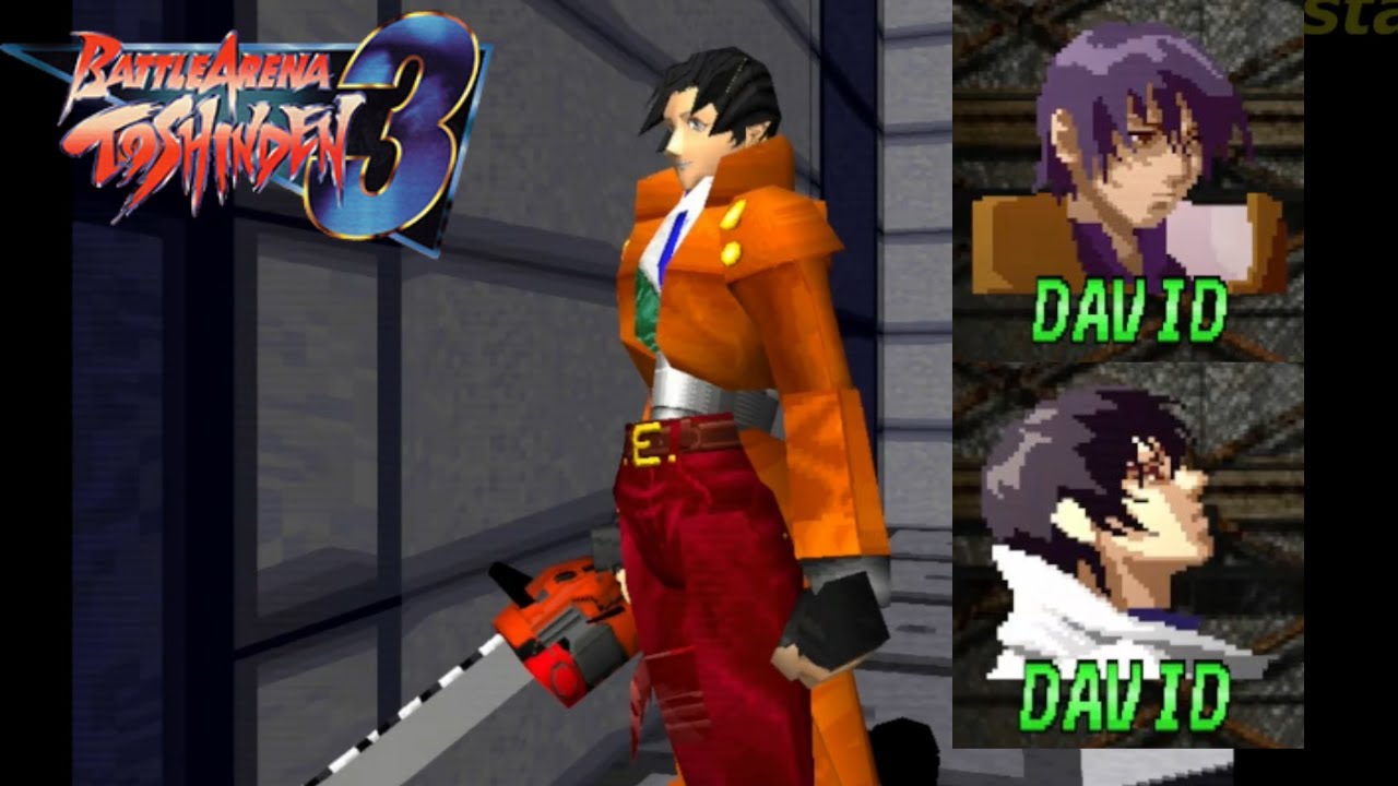 Battle Arena Toshinden 3 - David [PS1 - Sony Playstation]