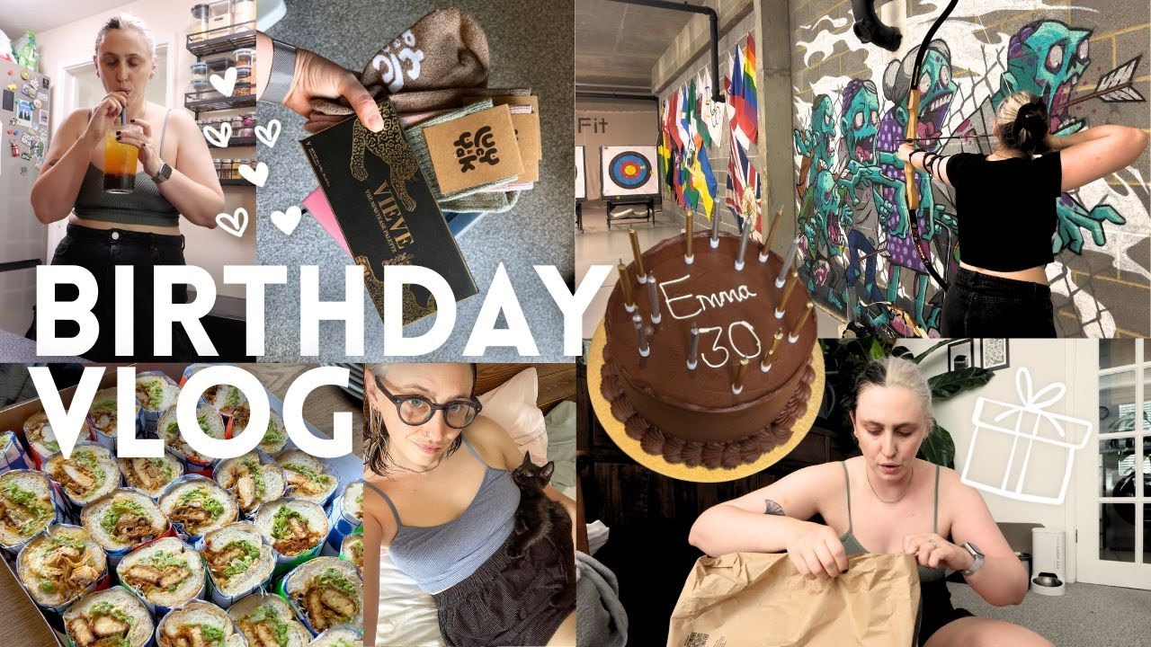 Birthday Weekend Vlog! Archery, Gifts & a Fresh Cut ✂️🎁