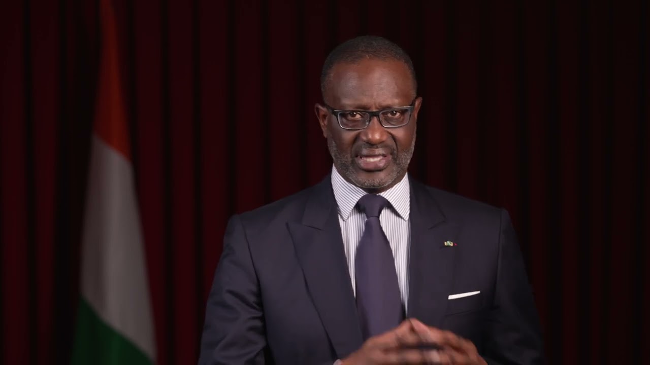 MESSAGE DU PRESIDENT TIDJANE THIAM