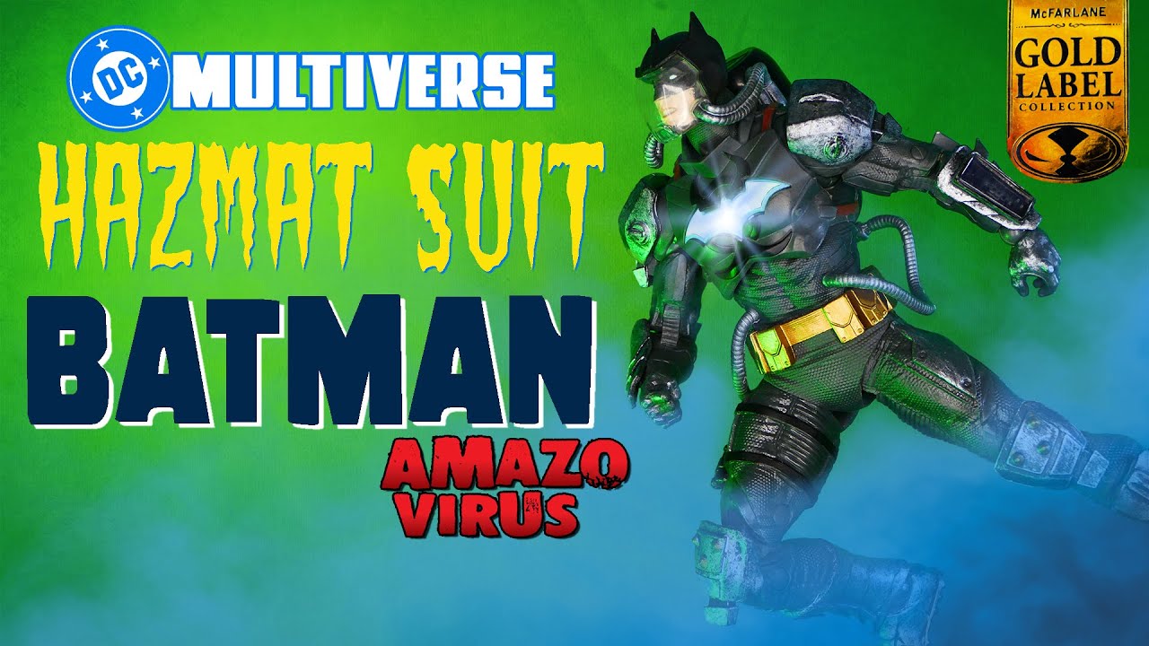McFarlane Toys DC Multiverse Gold Label Hazmat Suit Batman Action Figure