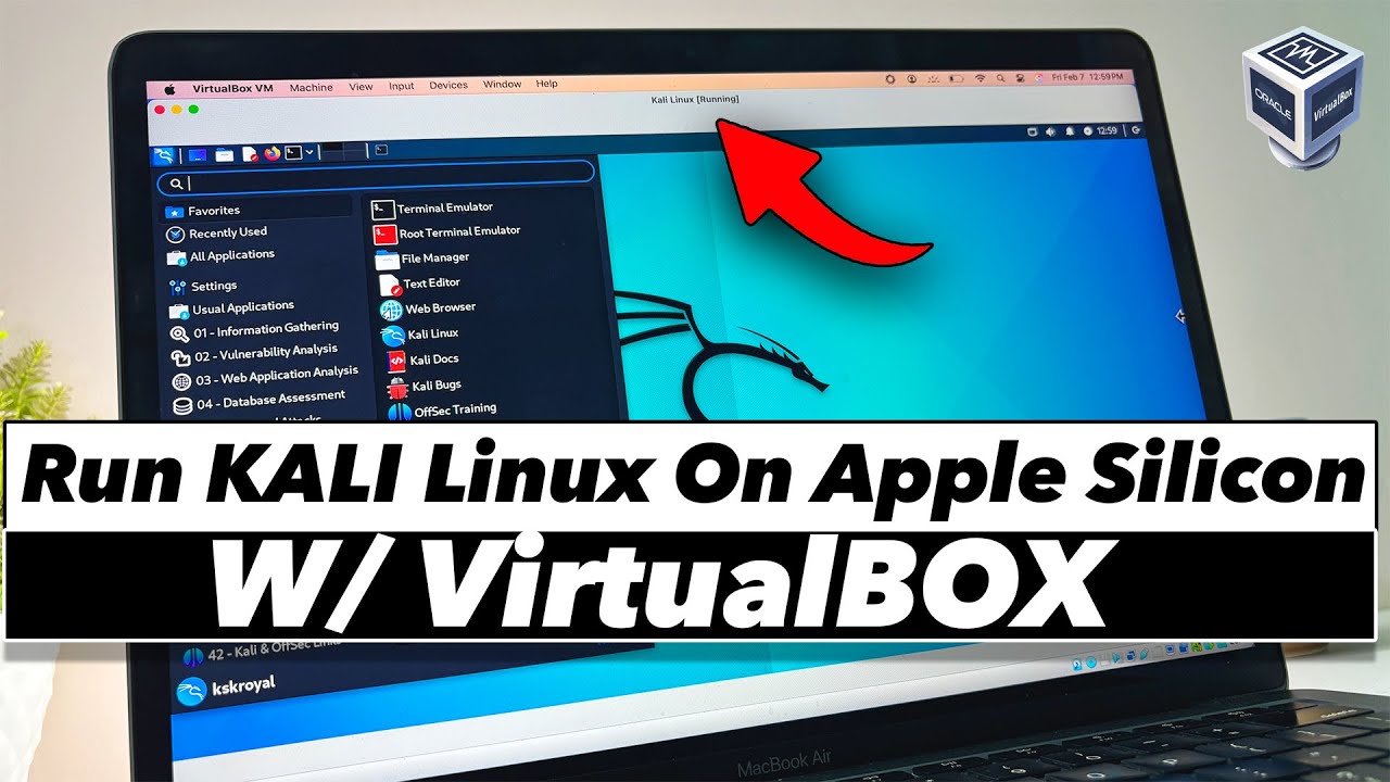 Установка Kali Linux на Mac (M1, M2, M3, M4) // Запуск Kali Linux на Apple Silicon с помощью Virt...