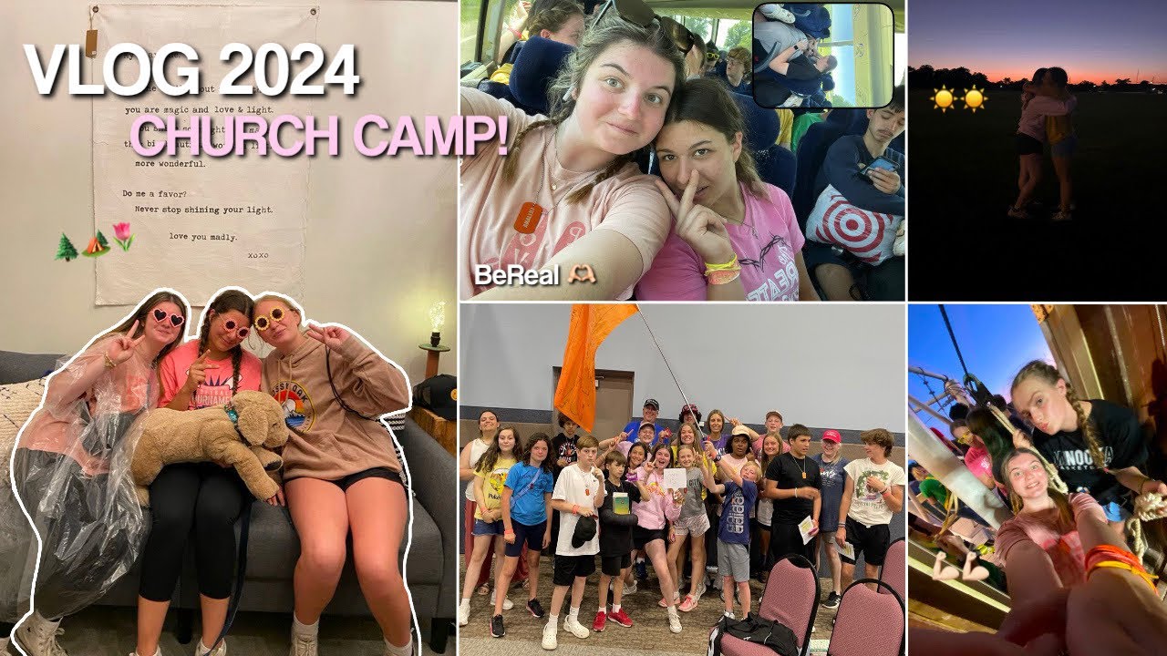 VLOG: SUMMER CAMP VLOG 2024! || what it's like to go to church camp! 🌲🏕️🌷| Lilliana Rose