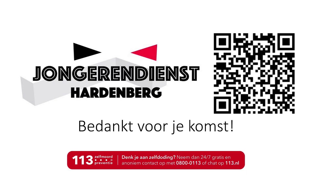 Jongerendienst Hardenberg | 3 November 2024 | 19:30 uur