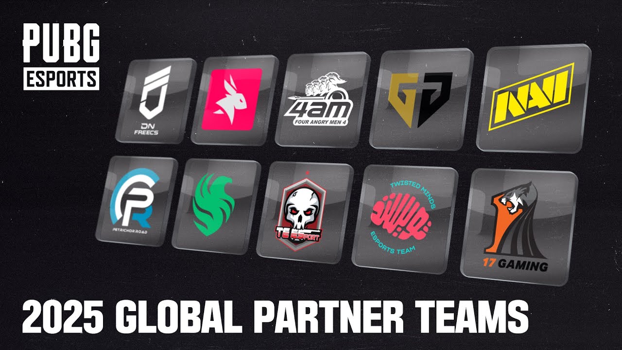 2025 Global Partner Teams l PUBG Esports