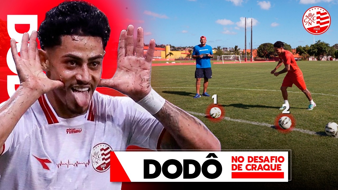 O CAMISA 10 DO NÁUTICO ENCARA O DESAFIO - DESAFIO DE CRAQUE COM DODÔ