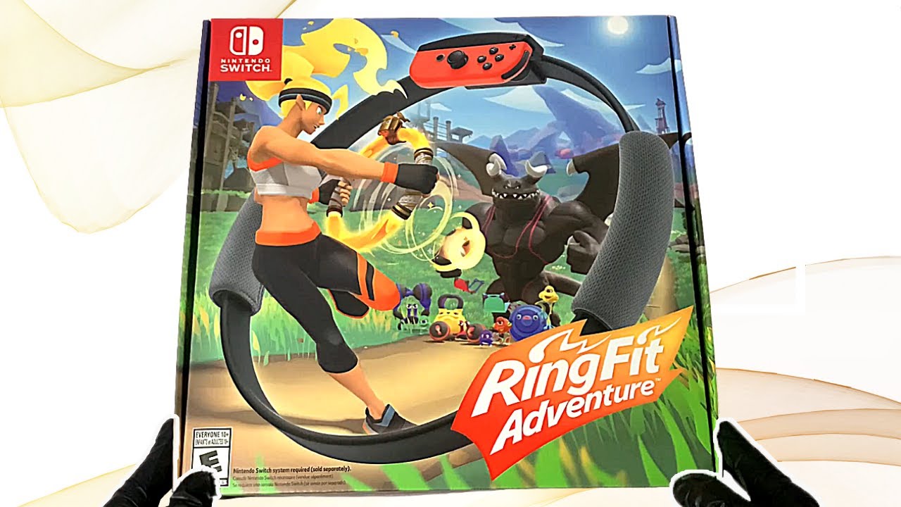 Распаковка Nintendo Ring Fit Приключения | Genny Box