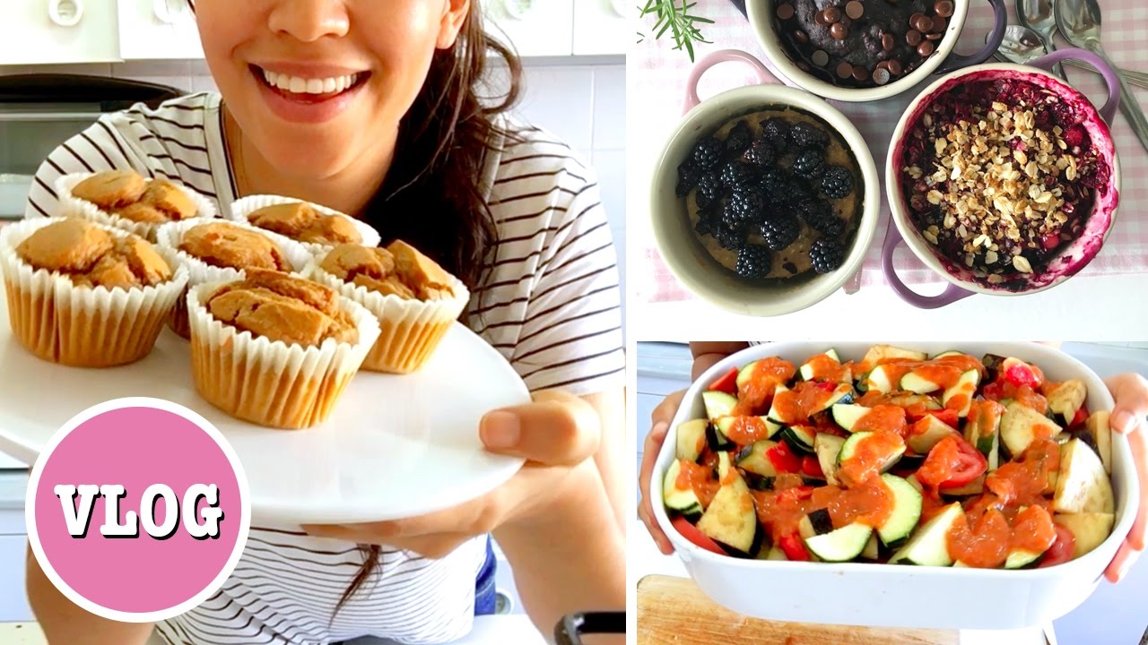 VLOG #8 | GRABANDO + COMIDAS SALUDABLES DEL D&Iacute;A | AUXY