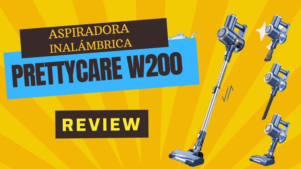 Prettycare W200, la aspiradora inal&aacute;mbrica que compite con las m&aacute;s caras