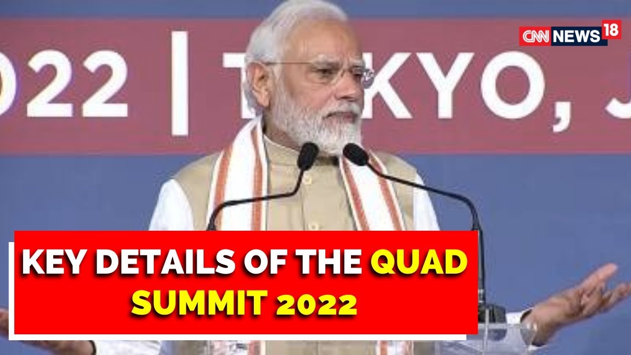 Quad Summit 2022 | Quad Summit | Diplomacy, Dosti On The Show In Tokyo  | Latest News | CNN News18