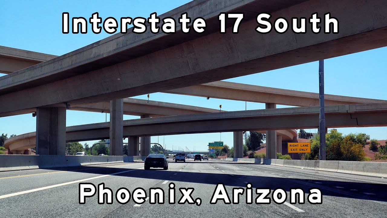 Black Canyon Freeway - Interstate 17 - Phoenix, Arizona - March 2022
