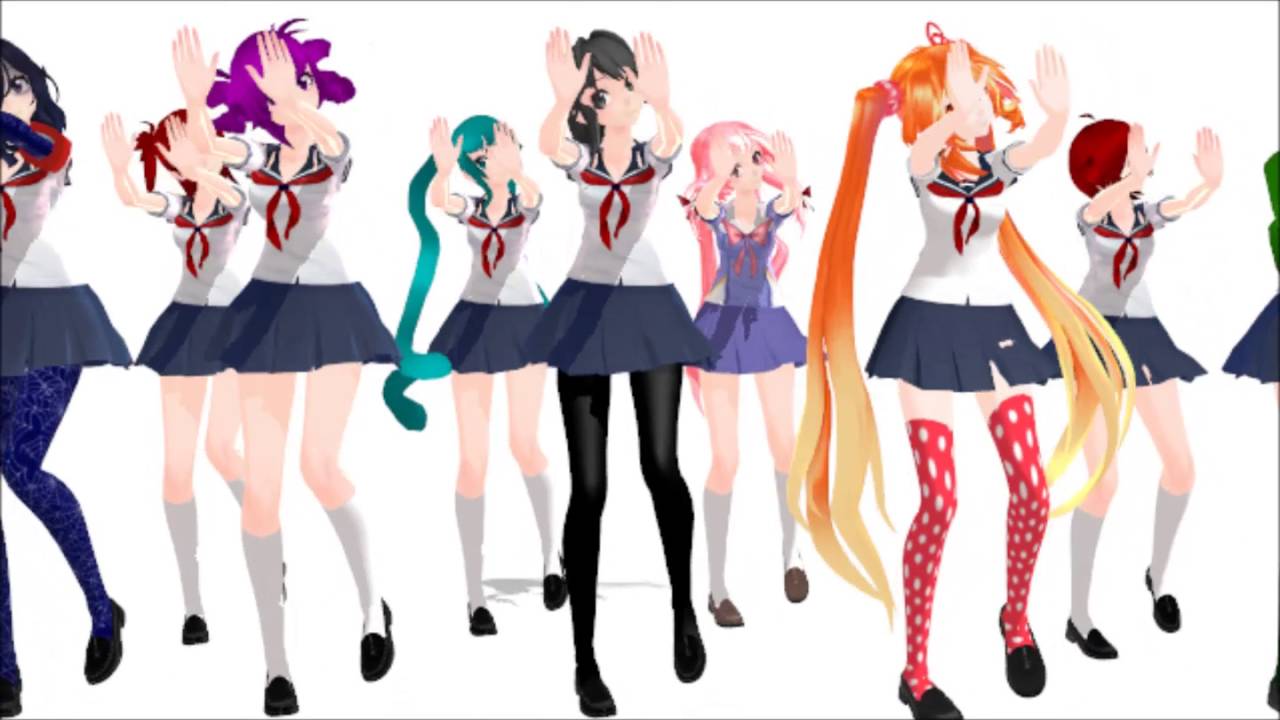 [MMD] Yandere Simulator Mashup Part 6