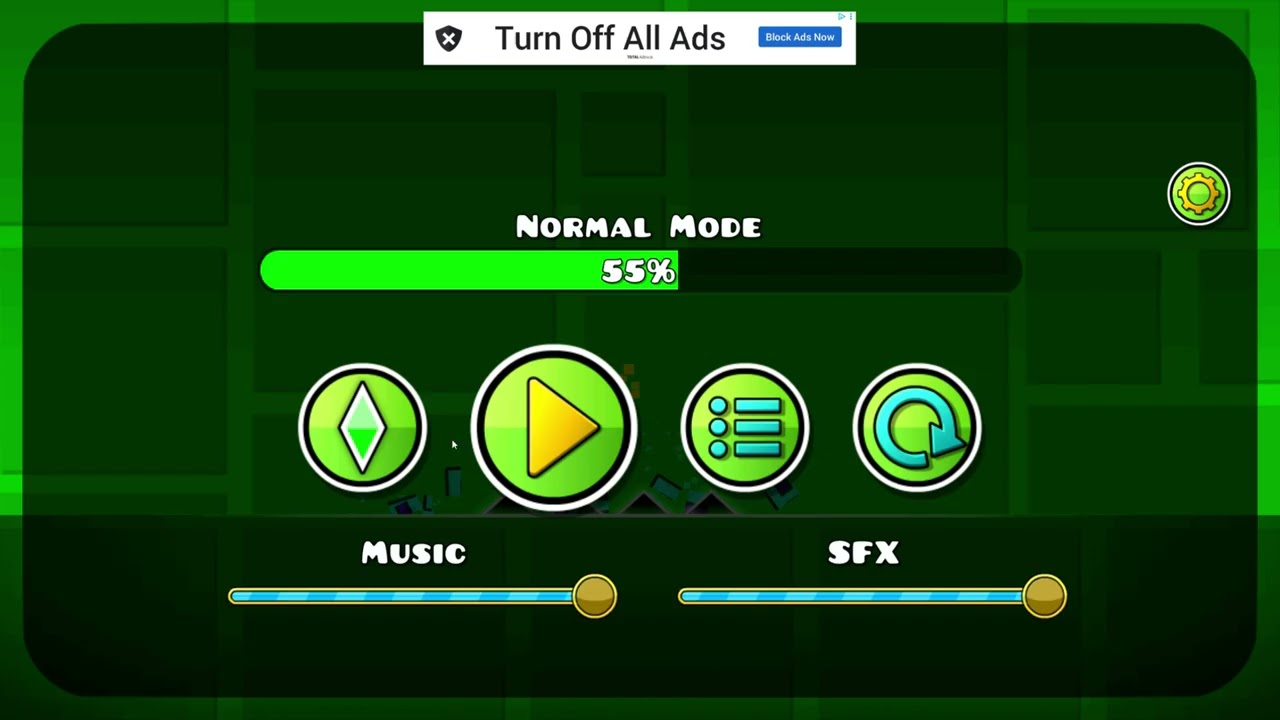 Geometry Dash Lite  gameplay (tw: Lagging and Crashing out)