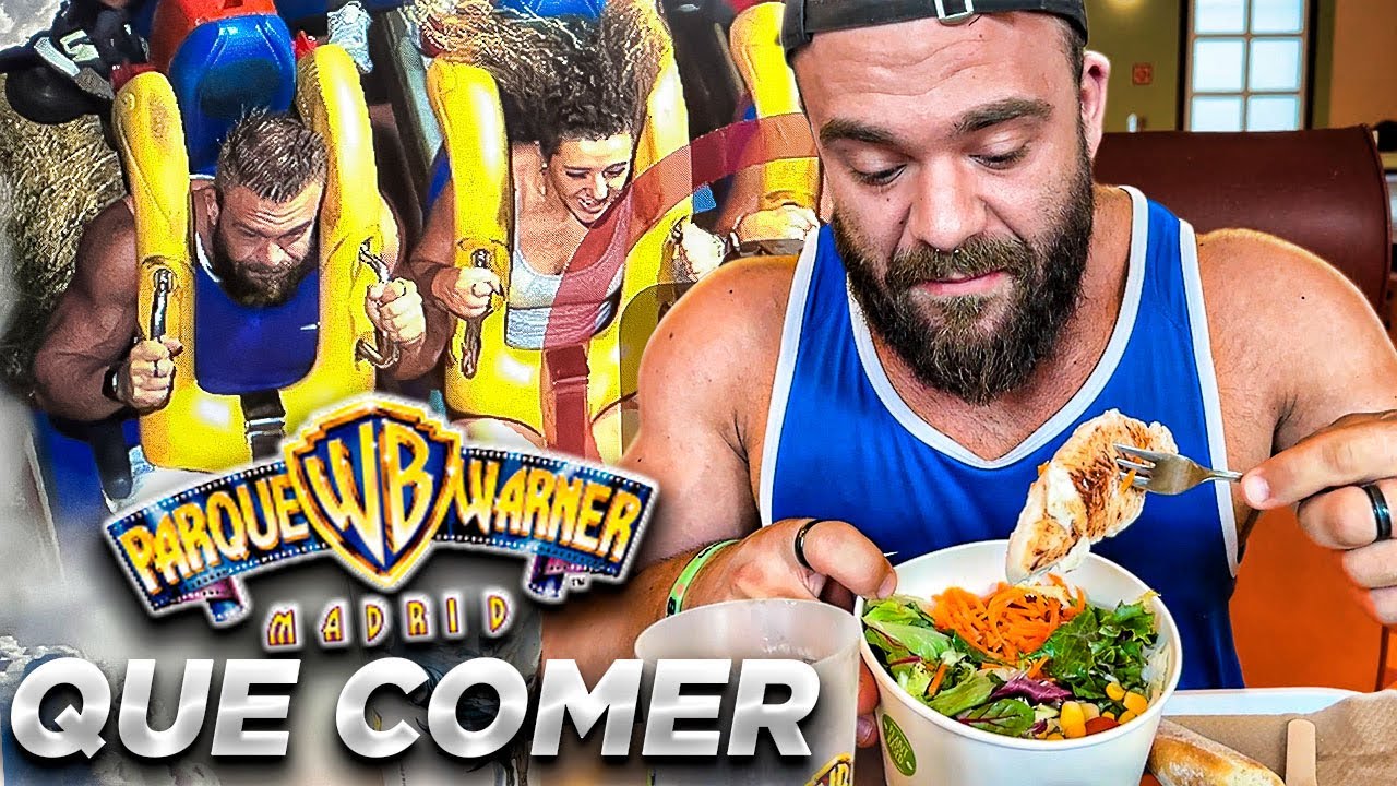 QUE COMER en la WARNER BROS🥗 ¿ES MEJOR que PORTAVENTURA?🎢