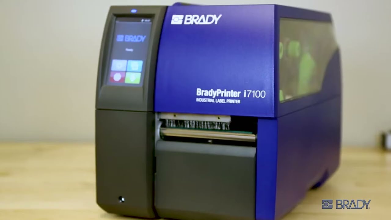 BradyPrinter i7100 Industrial Label Printer: An Overview