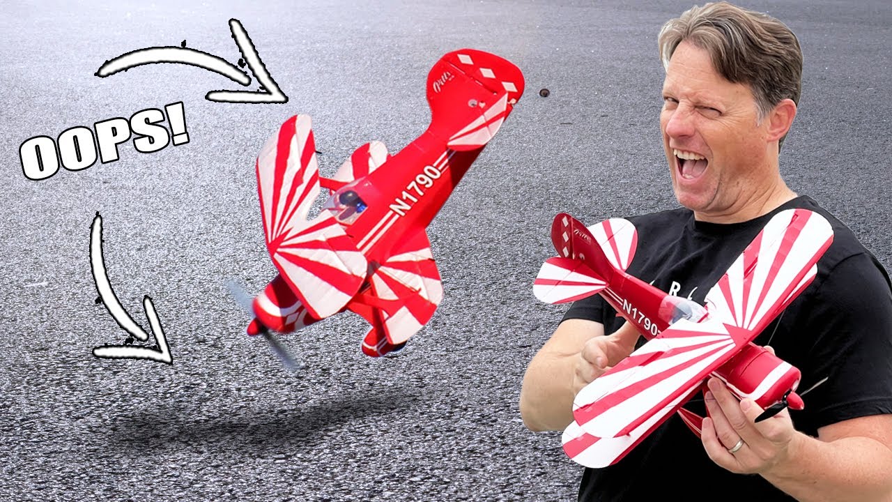 Протестировано на краш-тесте, одобрено гиком! — E-flite UMX Pitts S-1S