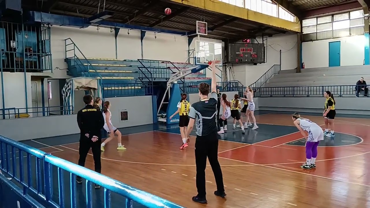 ŽKK Kraljevo - ŽKK Student Valjevo (101:37) - KADETKINJE