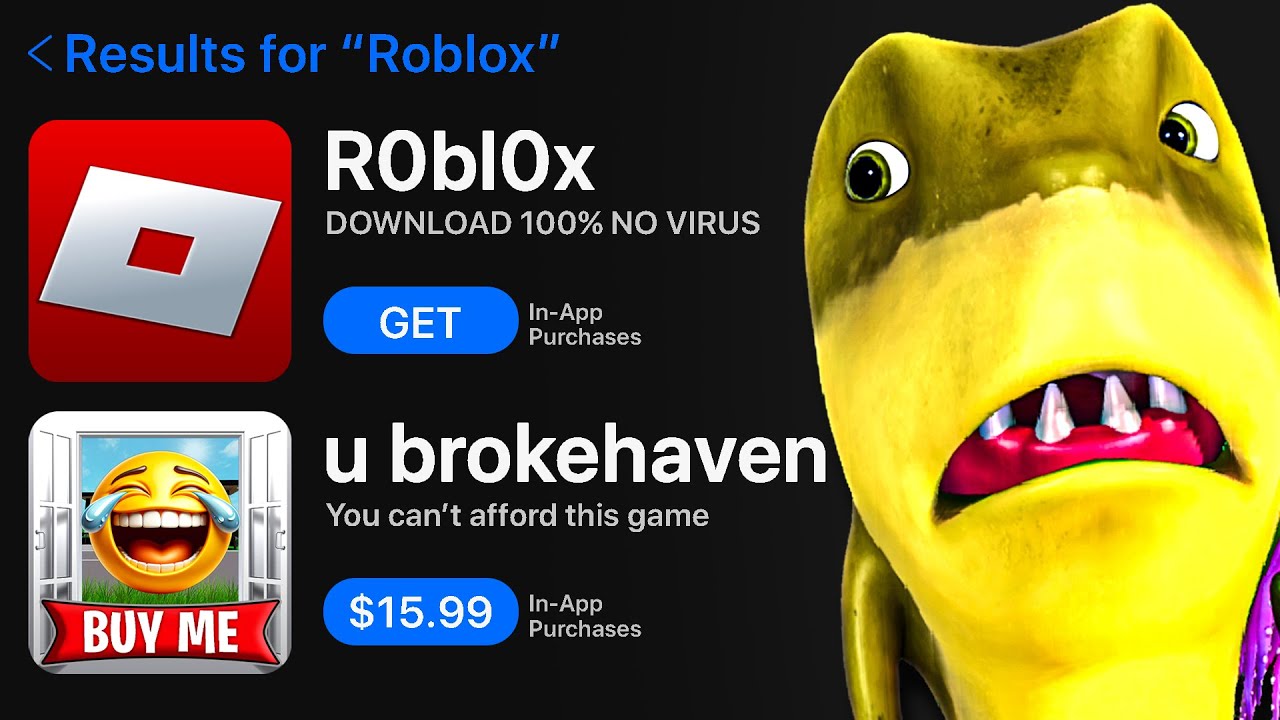 DON'T INSTALL THESE ROBLOX APPS..