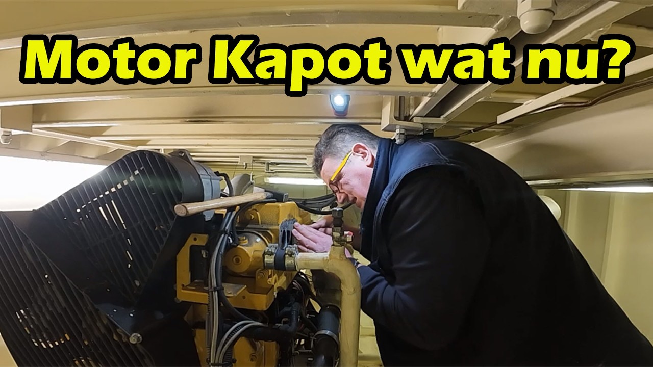 Motor 1 van veerpont Megen loopt heet, hoe lossen we dat op?