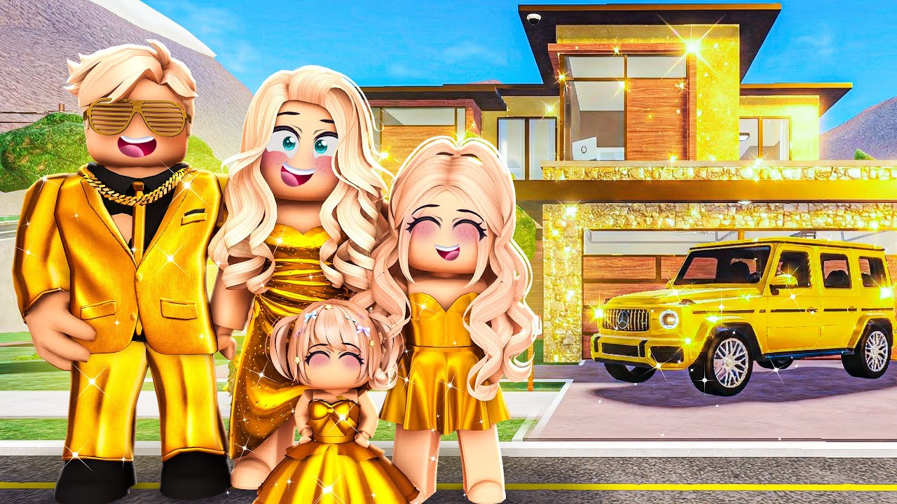 I GOT ADOPTED BY A REALISTIC RICH FAMILY IN ROBLOX!