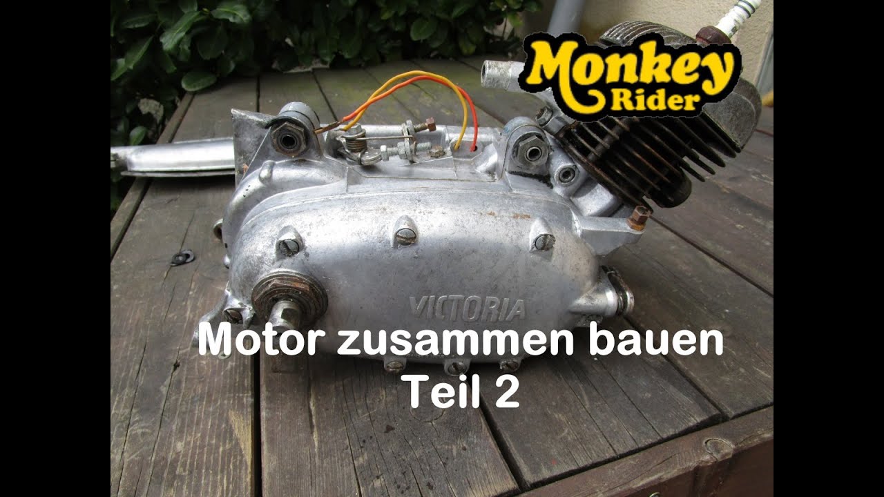 Scheunenfund Victoria Vicky IV 4 M51 Teil 12, Motor zusammen bauen Teil 2