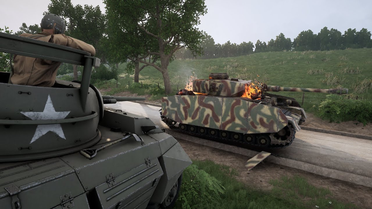 Squad 44 | Greyhound sur Carentan