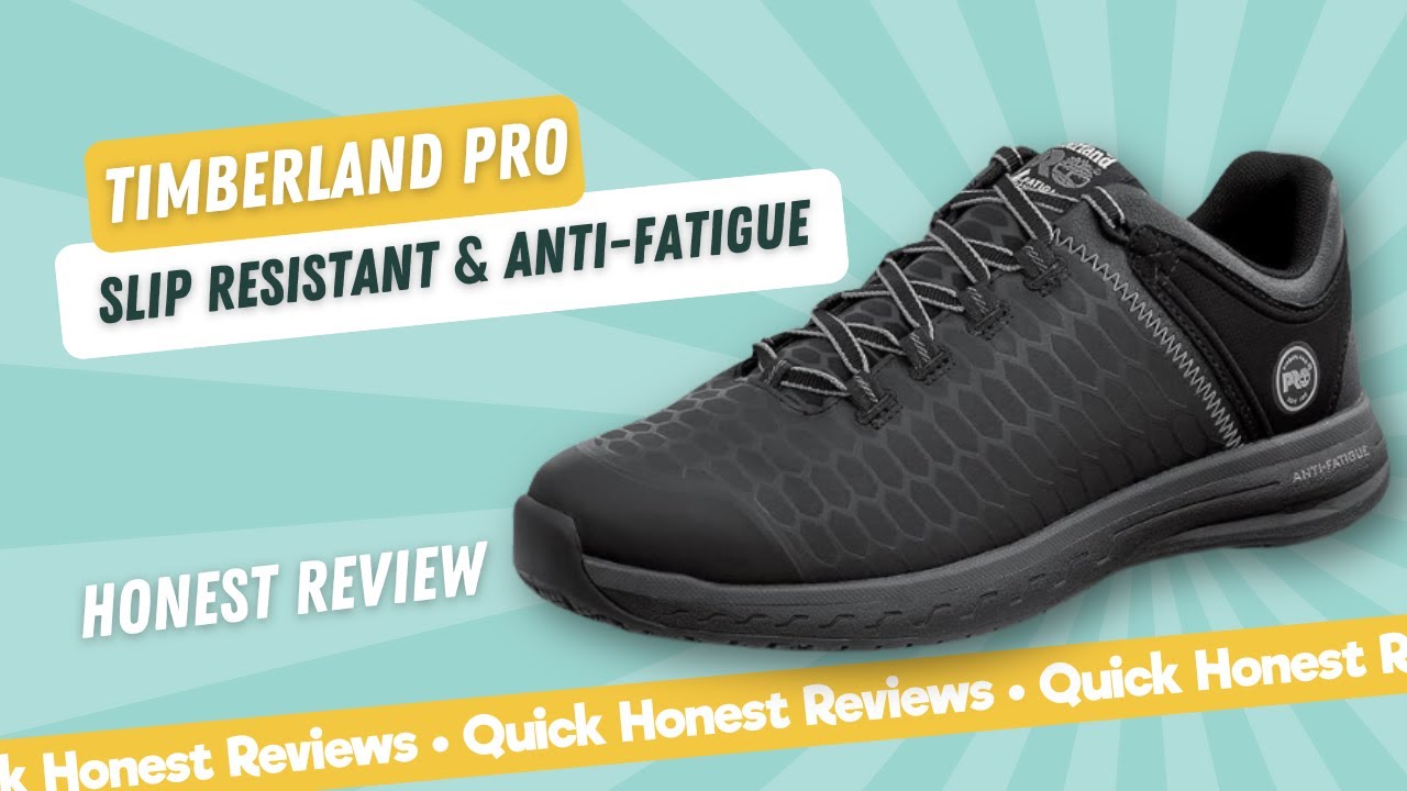 Quick Honest Review of the Timberland PRO Powerdrive Men's Soft Toe EH MaxTrax Slip Resistant Shoe