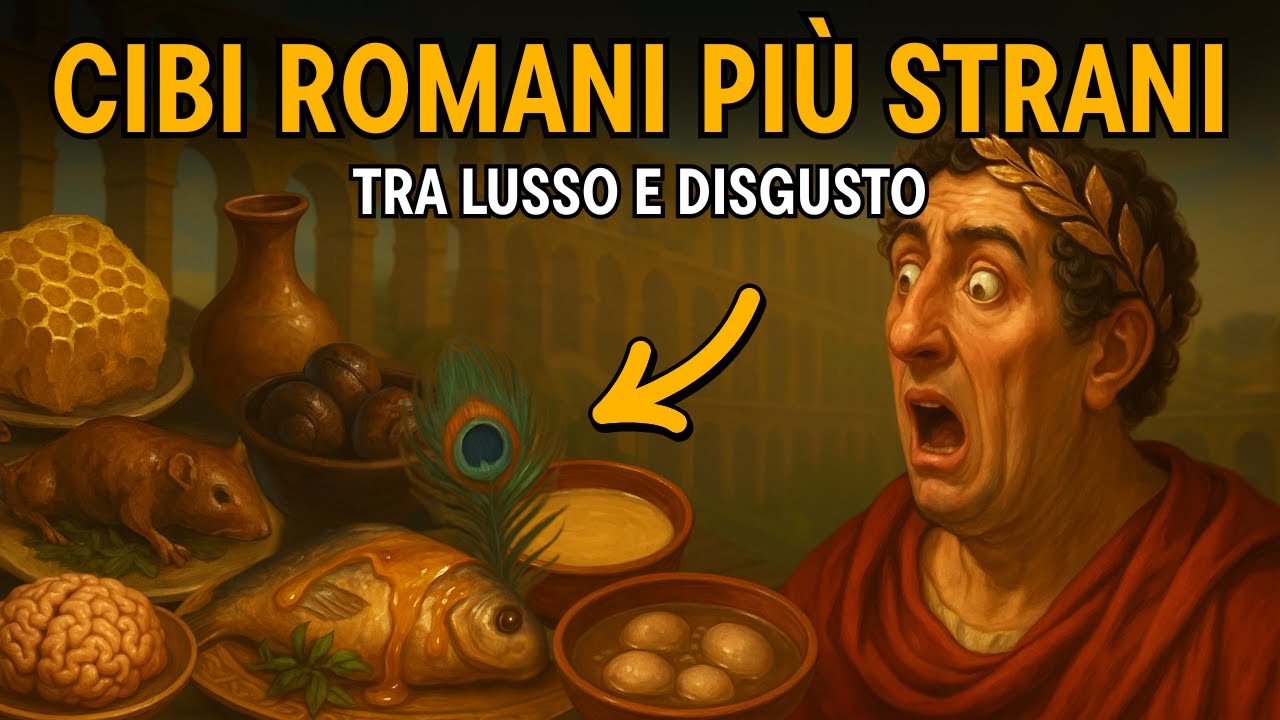 10 PIATTI più PAZZI e DISGUSTOSI dell’Antica Roma: Ecco cosa Mangiavano DAVVERO i Romani
