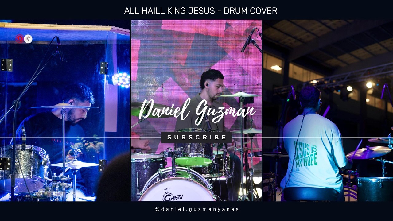 ALL HAILL KING JESUS - DRUM COVER ( USAR 🎧)