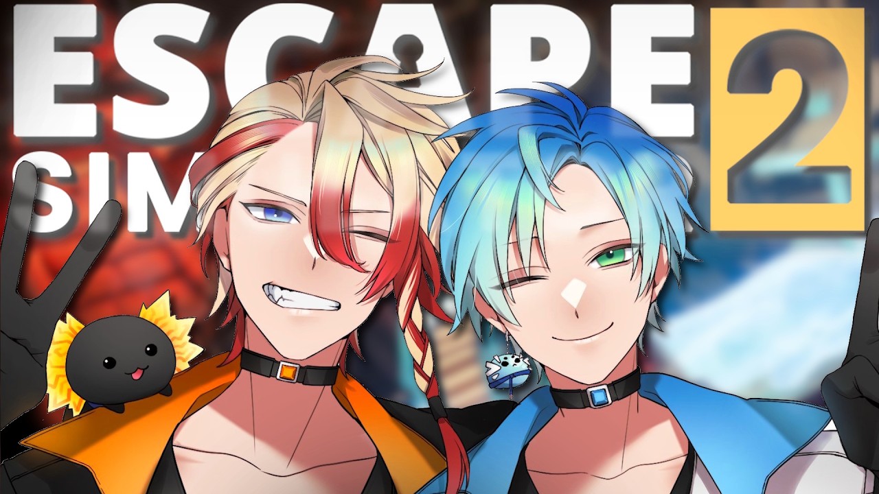 ✨ SHINY SPICY 🔥 We're Idols for a Reason! ٩( ᐖ )人( ᐛ )و w/ @AxelSyrios 【🔑 Escape Simulator 2 🔑】