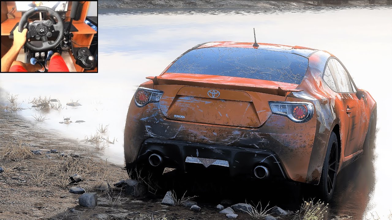Rebuilding Toyota GT86 ( Drift Build ) - Forza Horizon 5 ( Steering Wheel + Shifter )