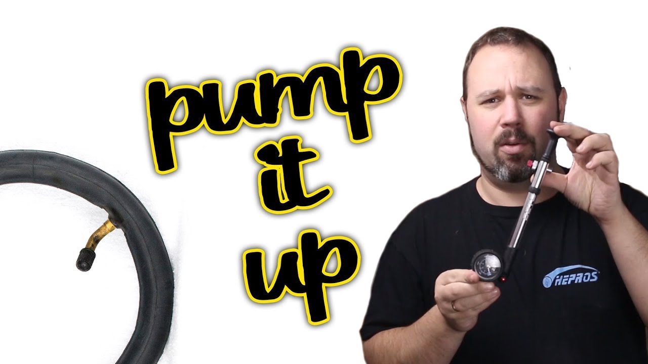 Luftpumpe für Scooter Luftbereifung OHNE Druckverlust befüllen Hepros